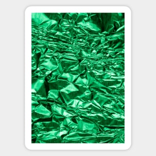 glamour 017 green glittery Foil Sticker